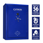 Load image into Gallery viewer, Cannon Honor 57 Blue Gun Safe
