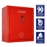 Load image into Gallery viewer, Cannon Honor 91 Red Gun Safe

