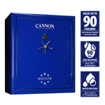 Load image into Gallery viewer, Cannon Honor 91 Blue Gun Safe

