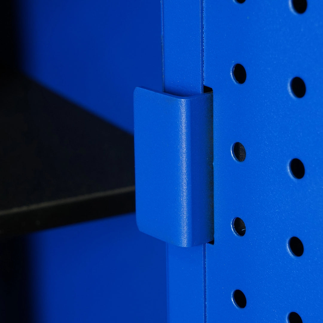 Honor 18 Gun Welded-Steel Security Cabinet with Beveled Edge – Blue