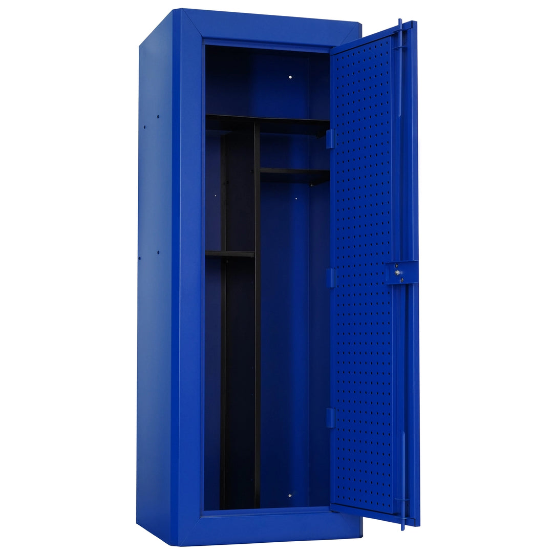 Honor 18 Gun Welded-Steel Security Cabinet with Beveled Edge – Blue