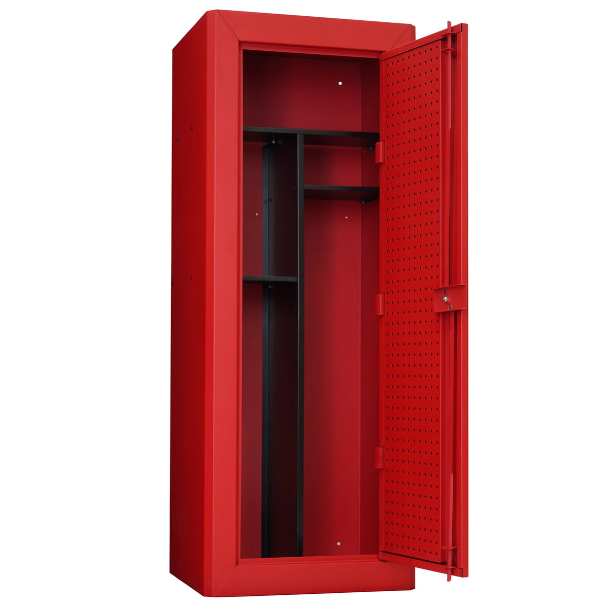 Honor 18 gun welded steel gun cabinet red (no shipping   las vegas pickup only)