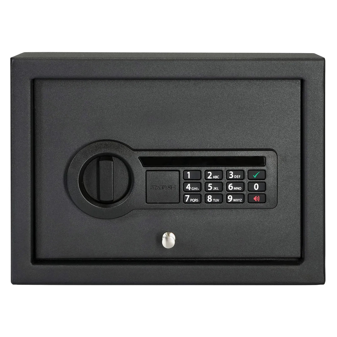 Stack-On Small Drawer Handgun Safe with Electronic Lock – Compact Steel Design