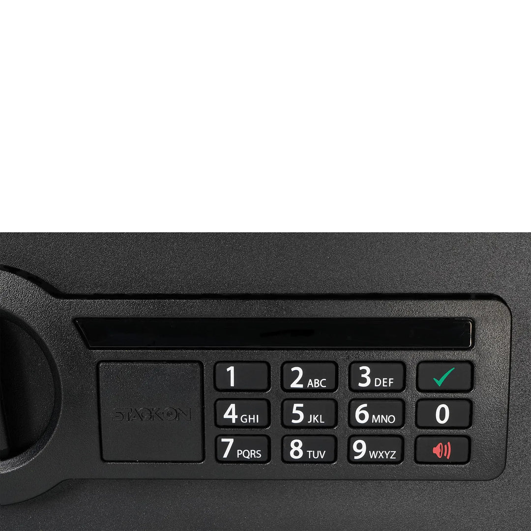 Stack-On Small Drawer Handgun Safe with Electronic Lock – Compact Steel Design
