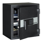 Load image into Gallery viewer, Stack-On Medium Fireproof &amp; Waterproof Personal Safe with Electronic Lock
