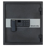 Load image into Gallery viewer, Stack-On Medium Fireproof &amp; Waterproof Personal Safe with Electronic Lock
