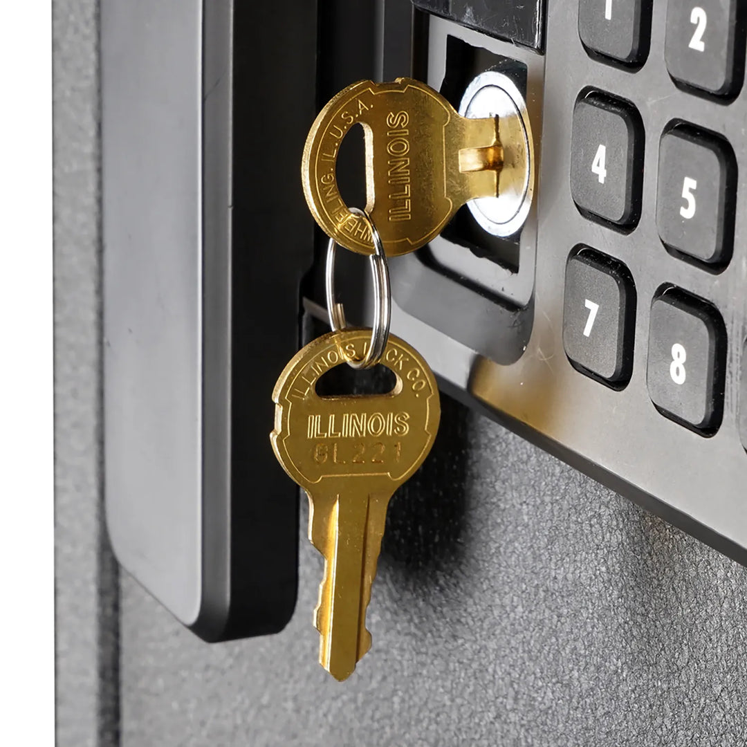 Stack-On Medium Fireproof & Waterproof Personal Safe with Electronic Lock