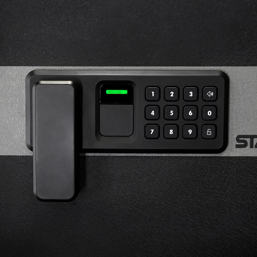 Stack-On Medium Fireproof & Waterproof Personal Safe with Electronic Lock