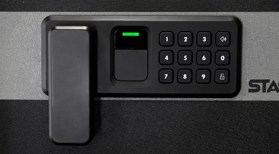 Stack-On Large Fireproof & Waterproof Personal Safe – Electronic Lock