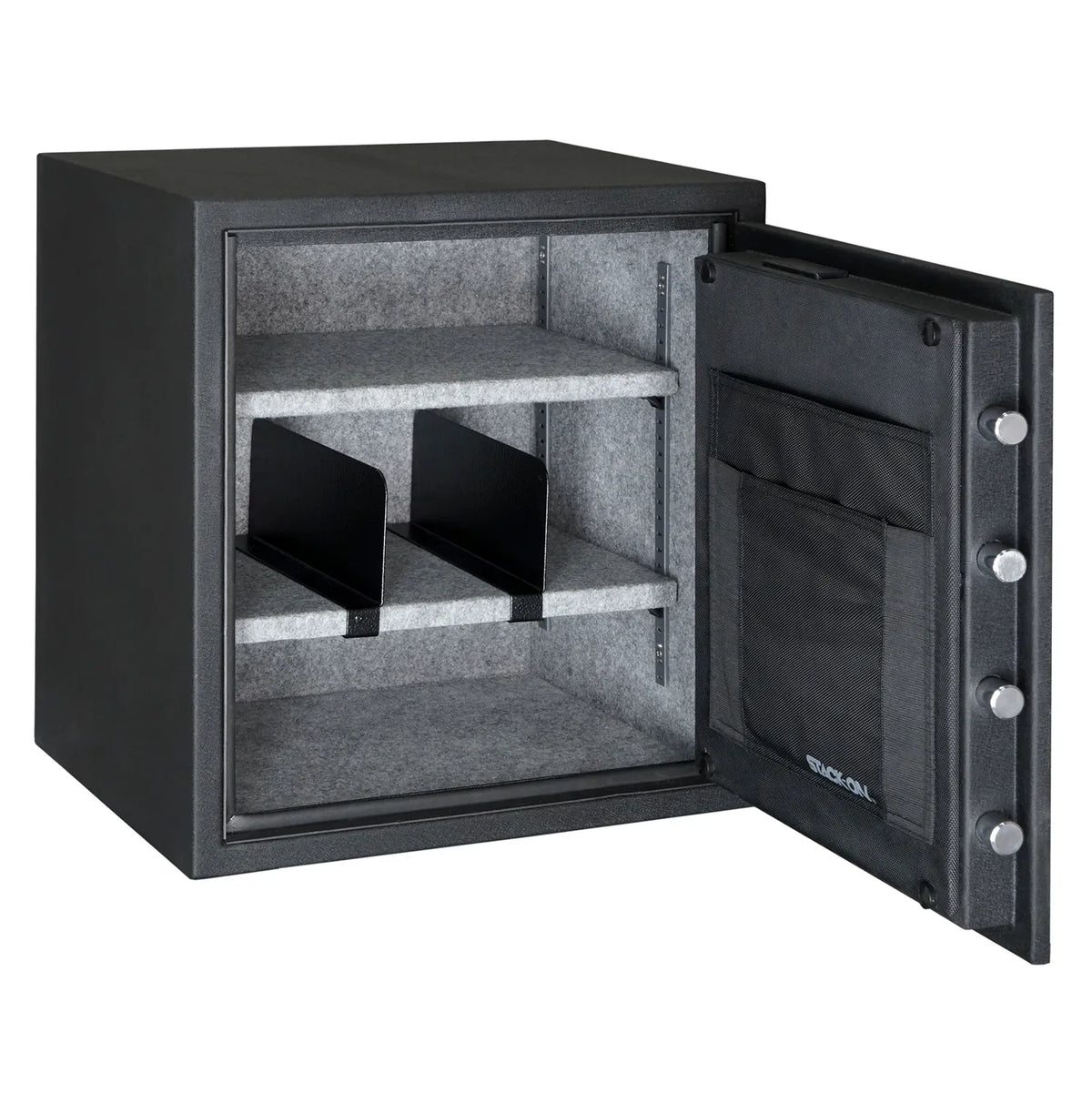 Stack on large fireproof & waterproof personal safe – electronic lock