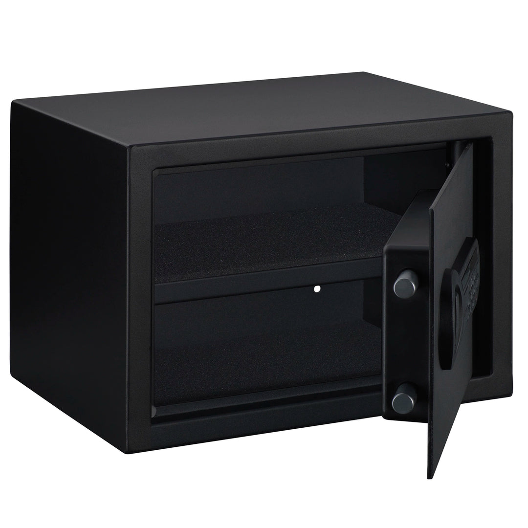 Stack-On Personal Safe with Electronic Lock – Interior Light, Backup Key