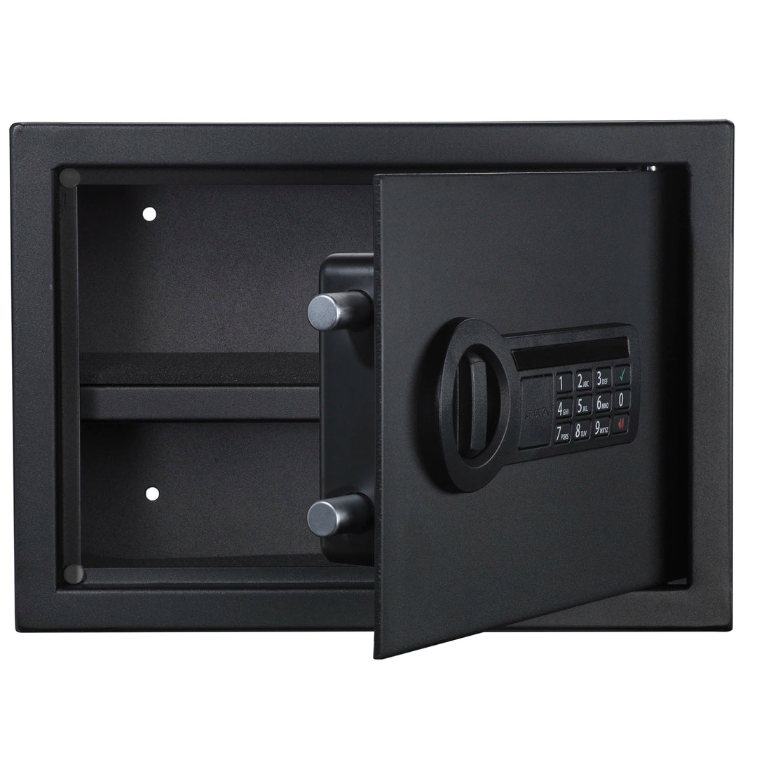 Stack-On Personal Safe with Electronic Lock – Interior Light, Backup Key