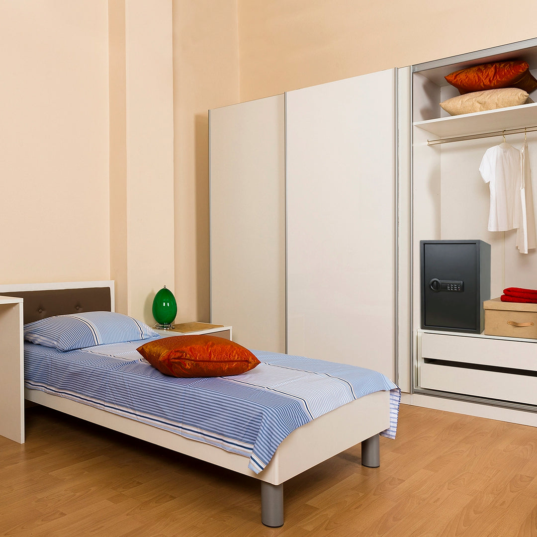 Stack-On Extra Large Personal Safe with Electronic Lock – Removable Shelves