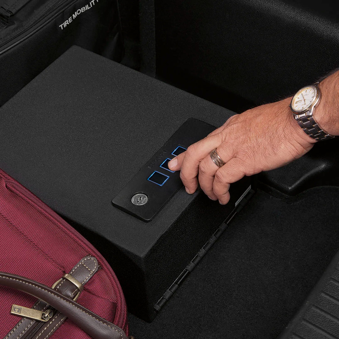 Stack-On Quick Access Handgun Safe with Electronic Lock – Medium Size