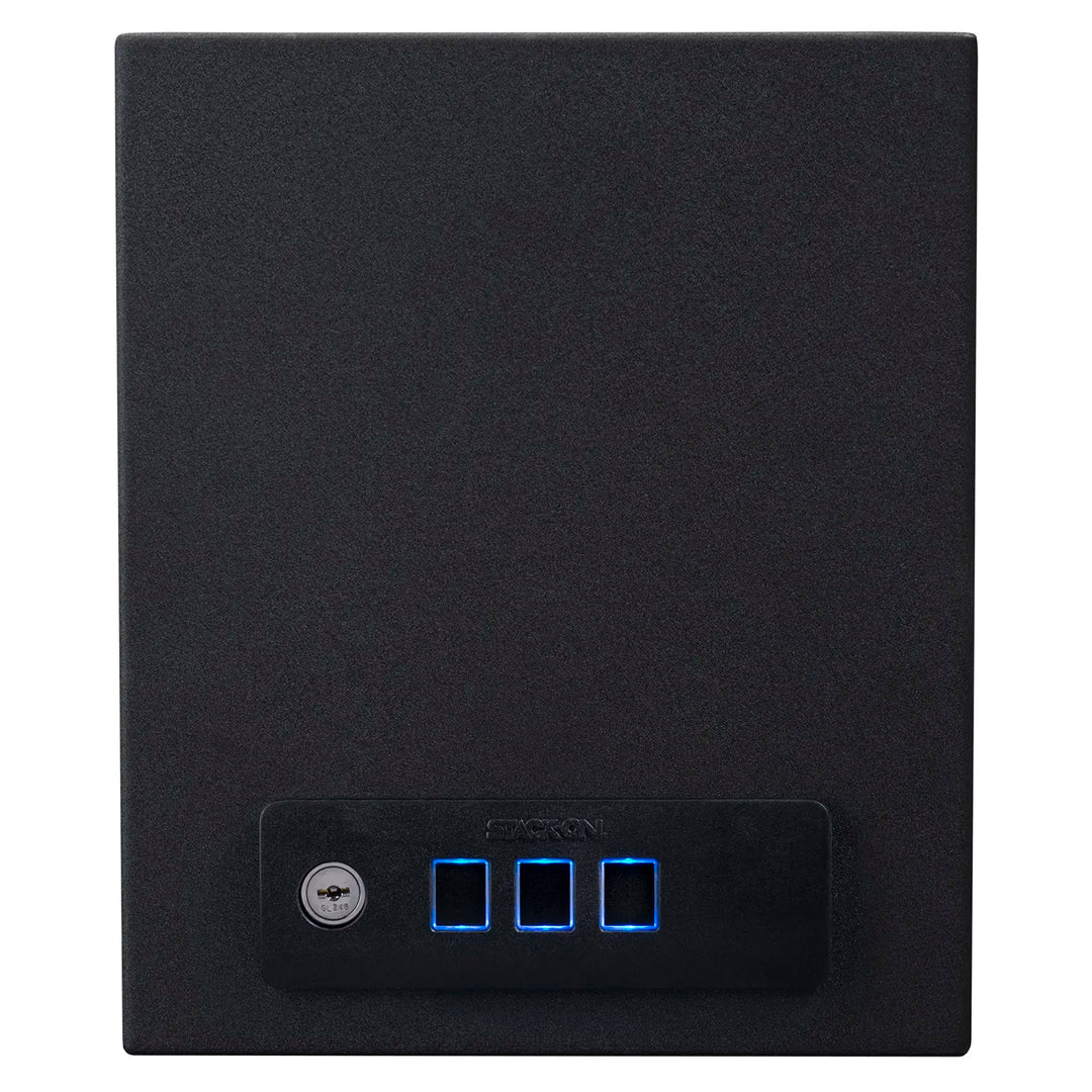 Stack-On Quick Access Handgun Safe with Electronic Lock – Medium Size