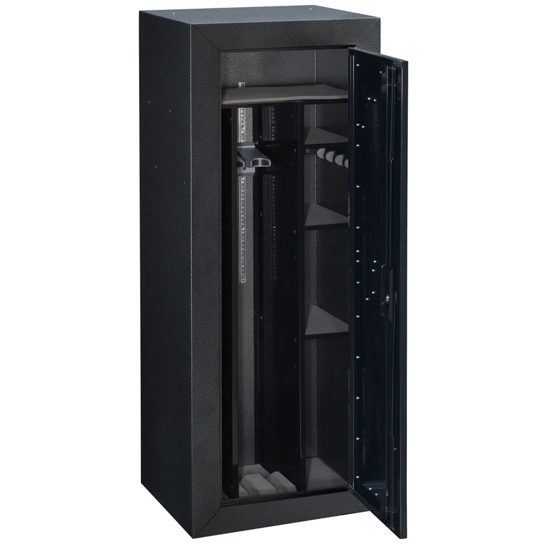 Stack-On 16 Gun Welded-Steel Tactical Firearms Security Cabinet – Black/Gray (Local Vegas Pickup Only)
