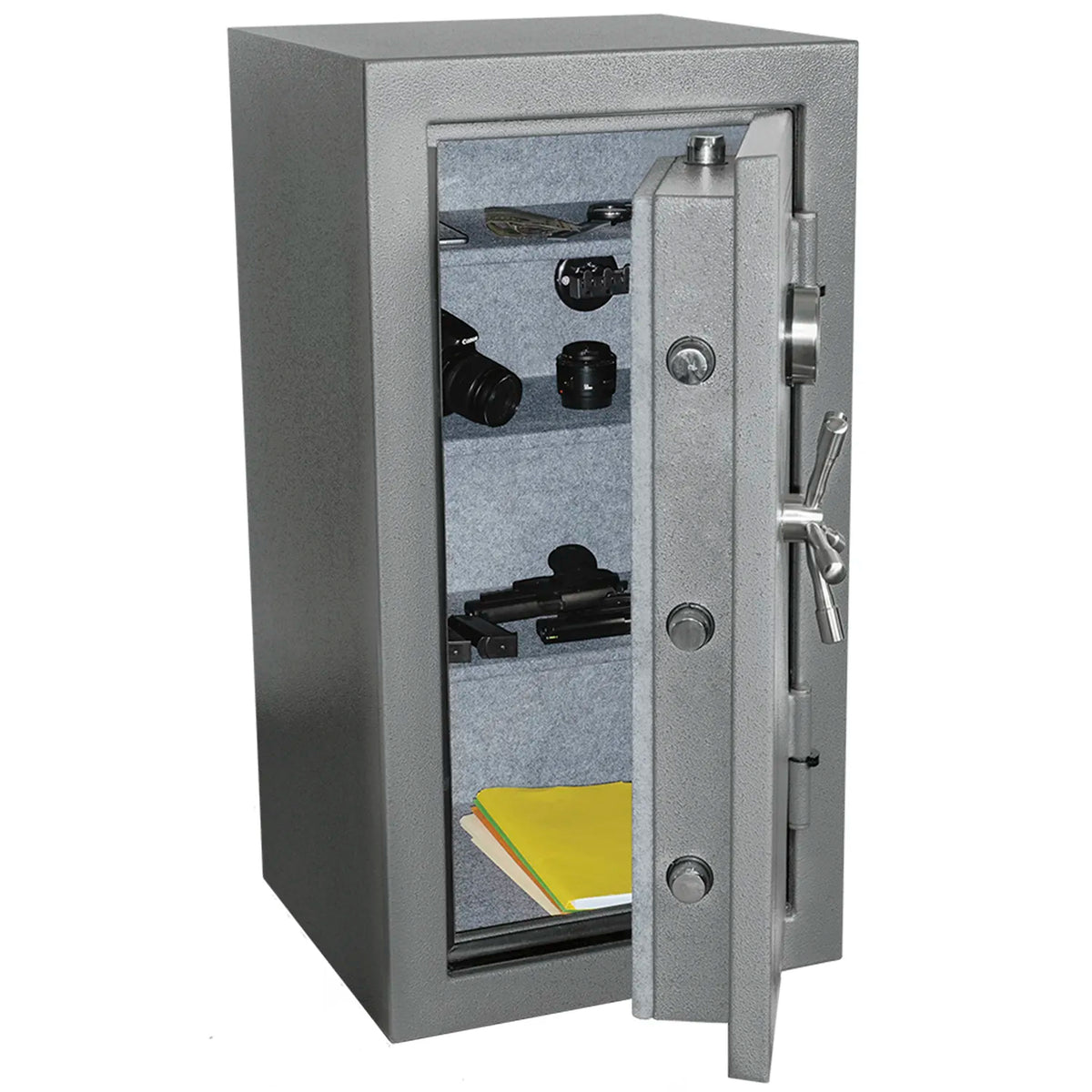 Stack on executive 40″ total defense fireproof gun safe with electronic lock