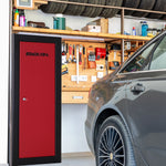 Load image into Gallery viewer, 18 Gun Deluxe Beveled Edged Security Cabinet - Red Doors (Local Vegas Pickup Only)
