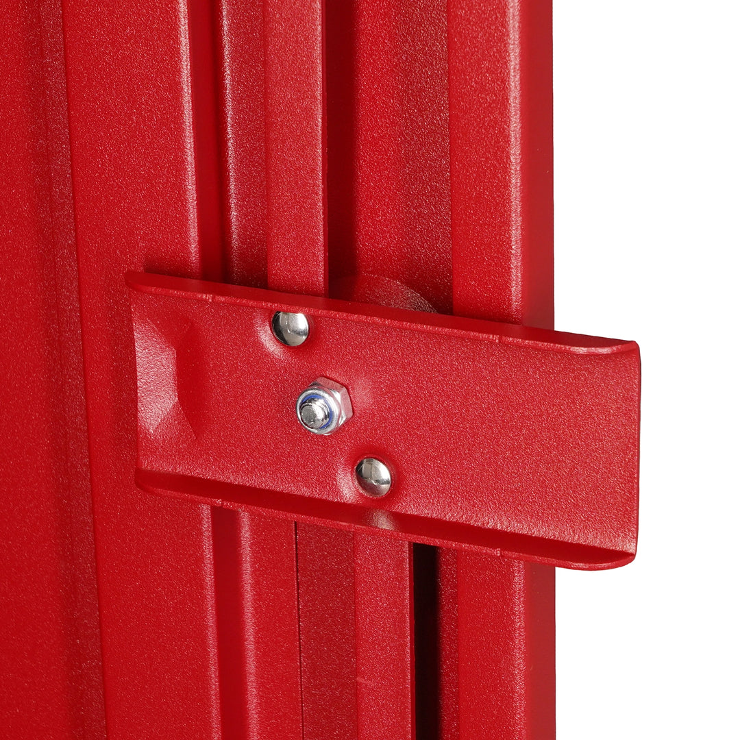 18 Gun Deluxe Beveled Edged Security Cabinet - Red Doors (Local Vegas Pickup Only)