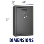 Load image into Gallery viewer, Cannon Force 64 + 9 Gun Fire-Resistant Safe
