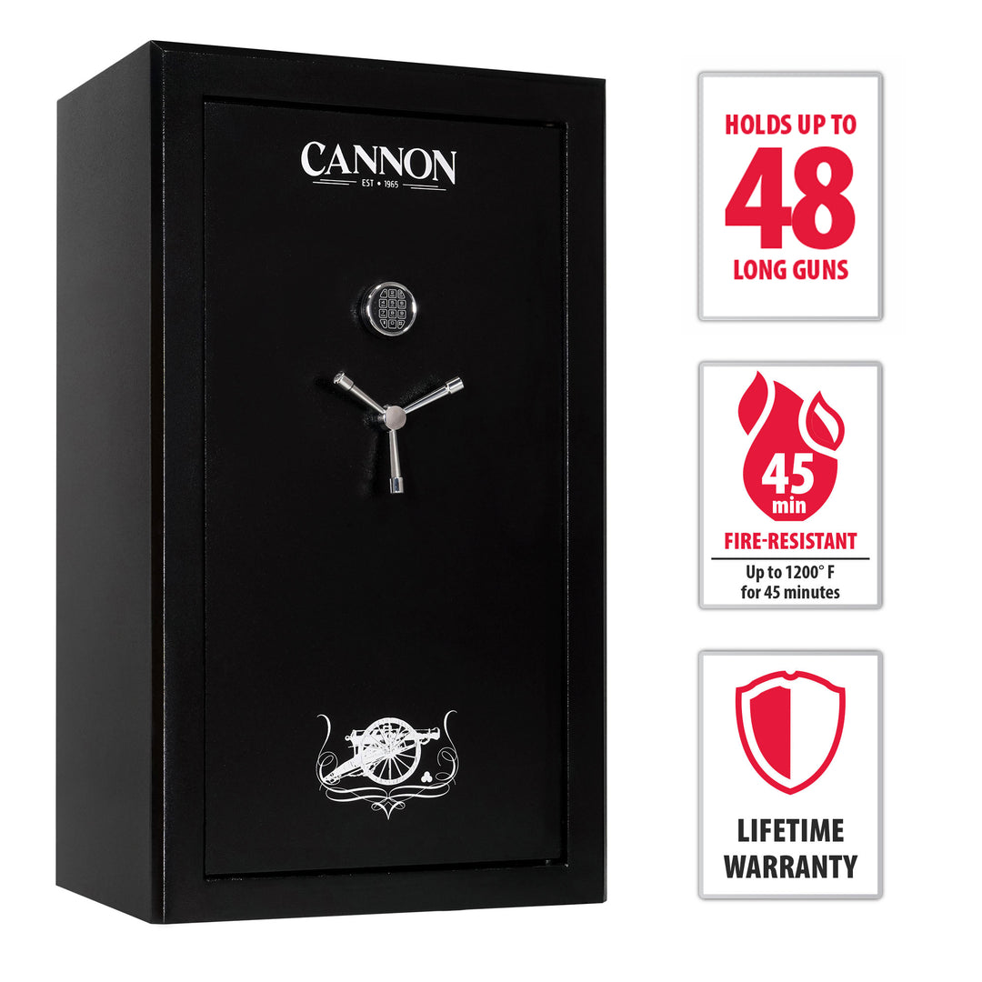 Cannon 48-Gun, 45 Min. Fire Rated Convertible Safe (CJ)